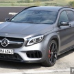 DRIVEN: X156 Mercedes-AMG GLA45 4Matic and Mercedes-Benz GLA220 4Matic facelift in Hungary