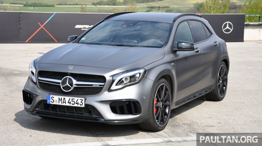 DRIVEN: X156 Mercedes-AMG GLA45 4Matic and Mercedes-Benz GLA220 4Matic facelift in Hungary 657985