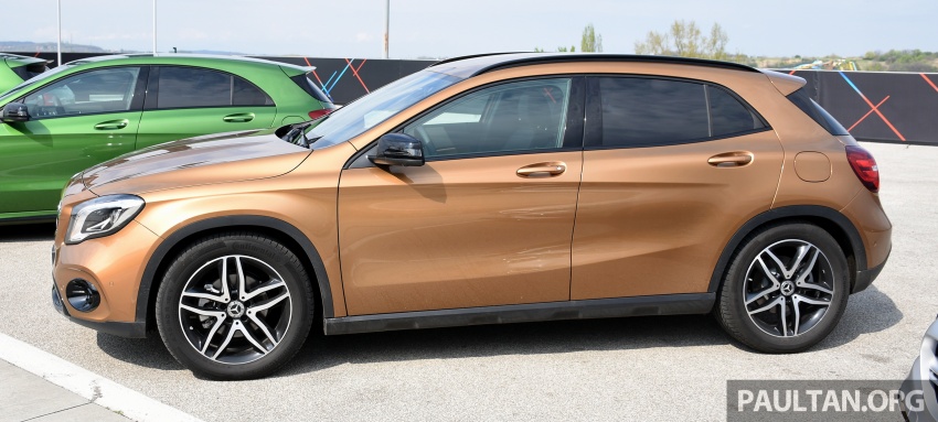 DRIVEN: X156 Mercedes-AMG GLA45 4Matic and Mercedes-Benz GLA220 4Matic facelift in Hungary 658034