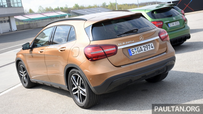 DRIVEN: X156 Mercedes-AMG GLA45 4Matic and Mercedes-Benz GLA220 4Matic facelift in Hungary 658035