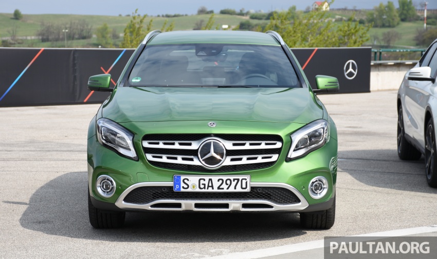 DRIVEN: X156 Mercedes-AMG GLA45 4Matic and Mercedes-Benz GLA220 4Matic facelift in Hungary 658027