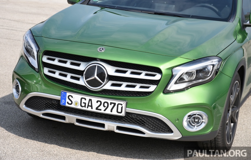 DRIVEN: X156 Mercedes-AMG GLA45 4Matic and Mercedes-Benz GLA220 4Matic facelift in Hungary 658029