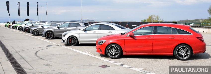 DRIVEN: X156 Mercedes-AMG GLA45 4Matic and Mercedes-Benz GLA220 4Matic facelift in Hungary 657971