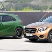 DRIVEN: X156 Mercedes-AMG GLA45 4Matic and Mercedes-Benz GLA220 4Matic facelift in Hungary