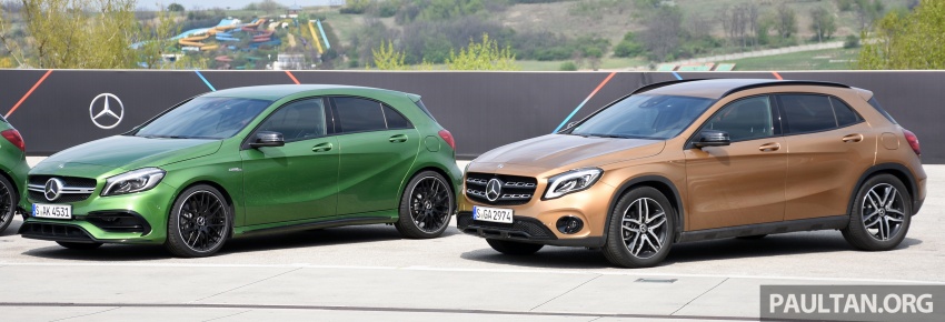 DRIVEN: X156 Mercedes-AMG GLA45 4Matic and Mercedes-Benz GLA220 4Matic facelift in Hungary 657972