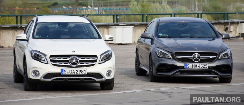 DRIVEN: X156 Mercedes-AMG GLA45 4Matic and Mercedes-Benz GLA220 4Matic facelift in Hungary 657975