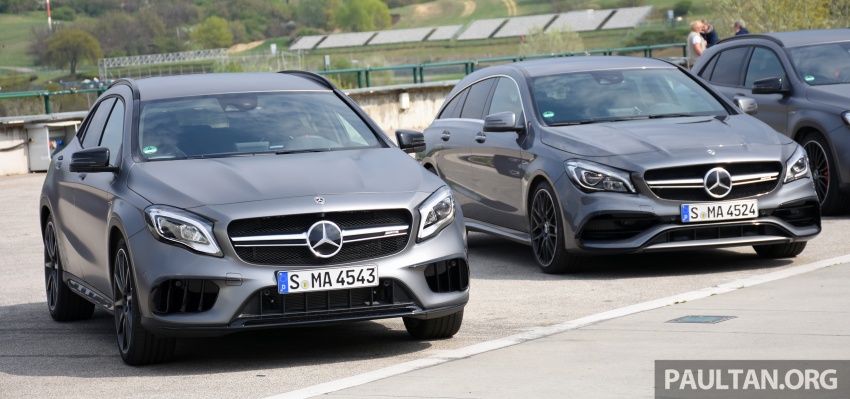 DRIVEN: X156 Mercedes-AMG GLA45 4Matic and Mercedes-Benz GLA220 4Matic facelift in Hungary 657976