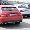 DRIVEN: X156 Mercedes-AMG GLA45 4Matic and Mercedes-Benz GLA220 4Matic facelift in Hungary