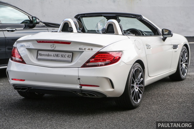 Mercedes-AMG SLC 43 tiba di Malaysia, harga RM571k