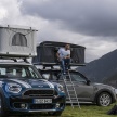 Special Autohome two-man tents for MINI Countryman