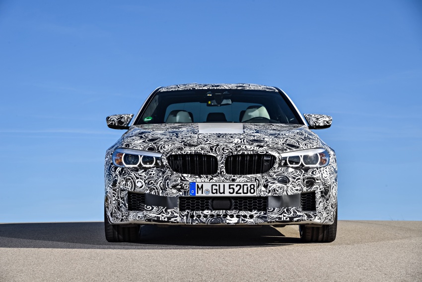 VIDEO: Bagaimana sistem pacuan semua roda M xDrive pada BMW M5 generasi baharu berfungsi Image #665481