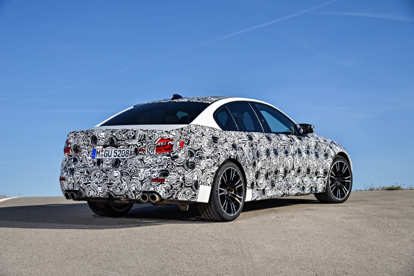 F90 BMW M5 first details – AWD, eight-speed auto 659414