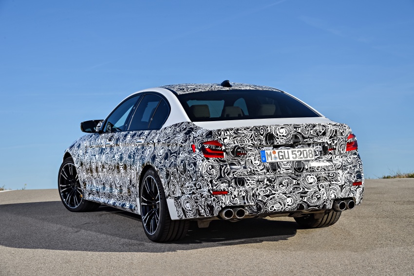 F90 BMW M5 first details – AWD, eight-speed auto 659416