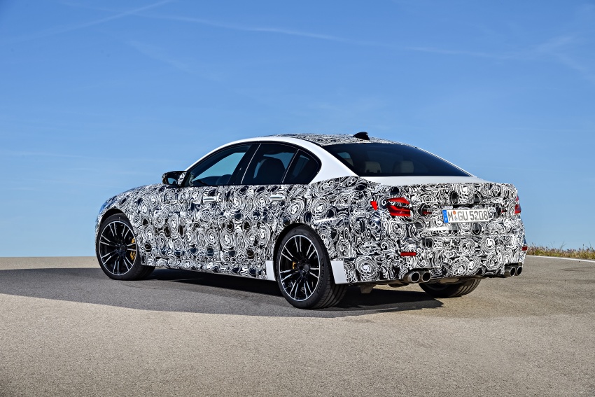 F90 BMW M5 first details – AWD, eight-speed auto 659417