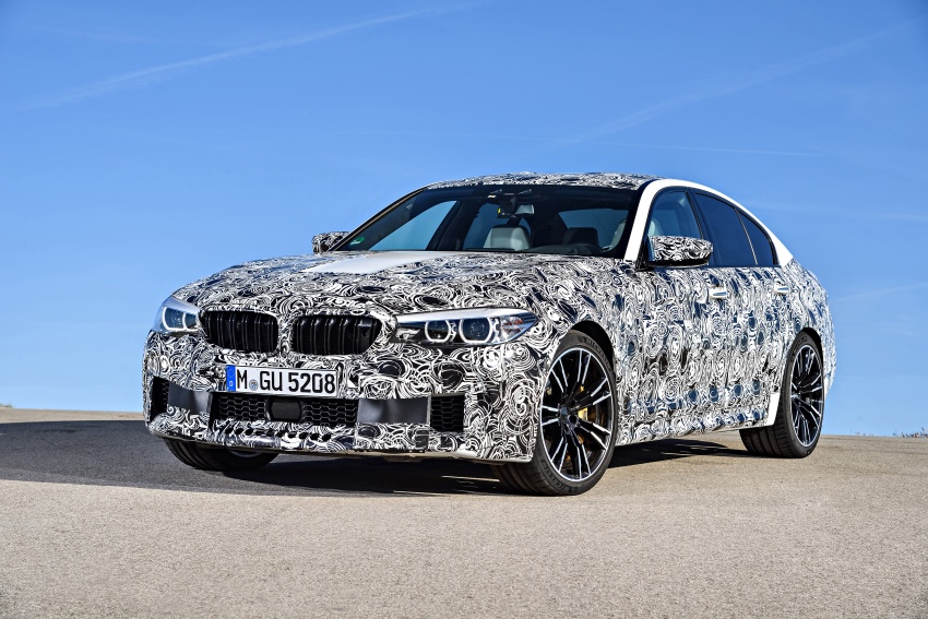 F90 BMW M5 first details – AWD, eight-speed auto 659419