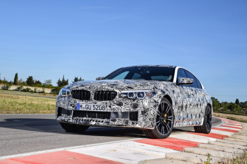 F90 BMW M5 first details – AWD, eight-speed auto 659421