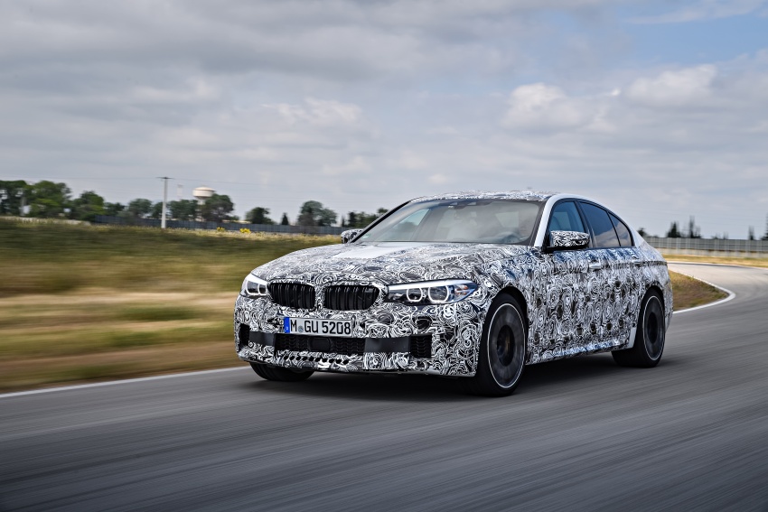 F90 BMW M5 first details – AWD, eight-speed auto 659427