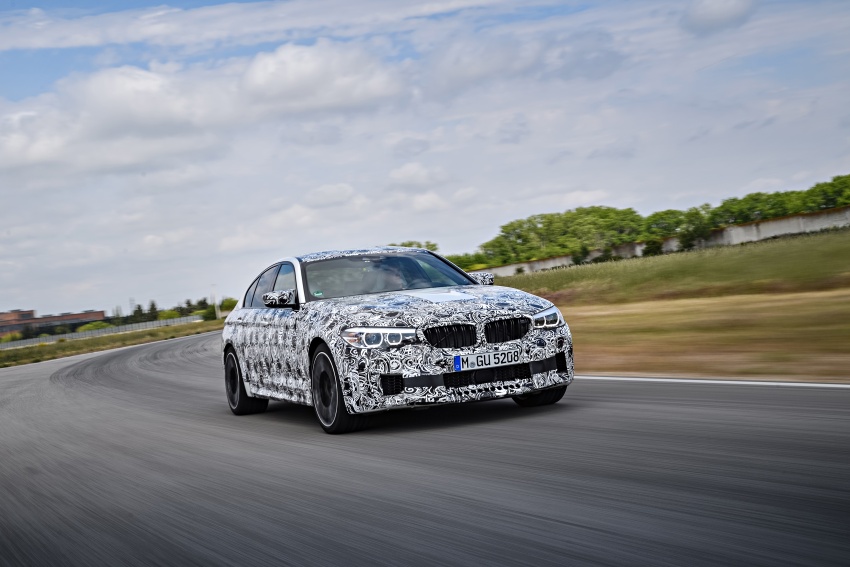 F90 BMW M5 first details – AWD, eight-speed auto 659428