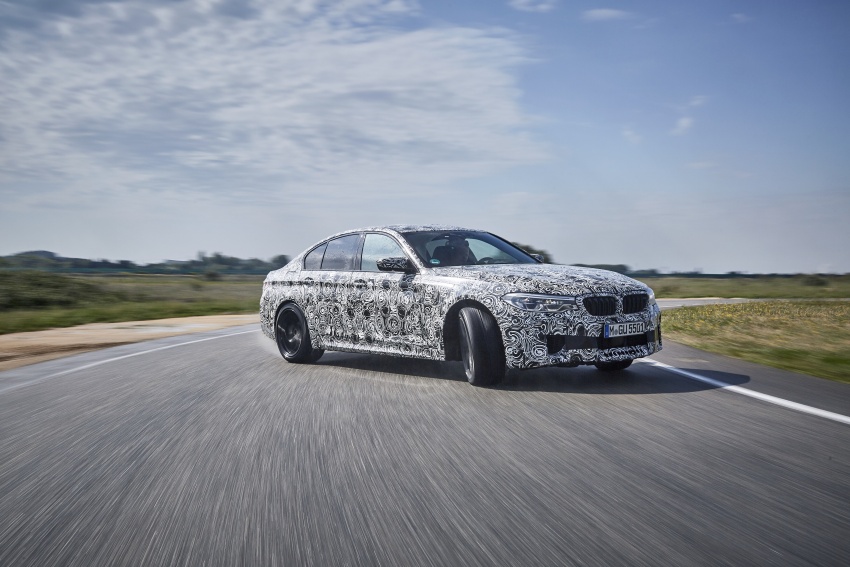 F90 BMW M5 first details – AWD, eight-speed auto 659445