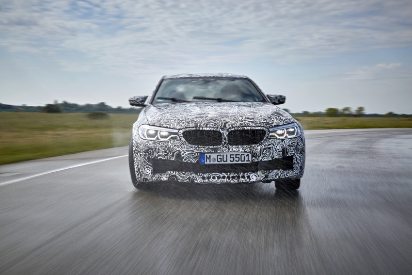 VIDEO: Bagaimana sistem pacuan semua roda M xDrive pada BMW M5 generasi baharu berfungsi Image #665489