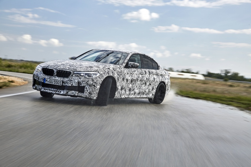 F90 BMW M5 first details – AWD, eight-speed auto 659460