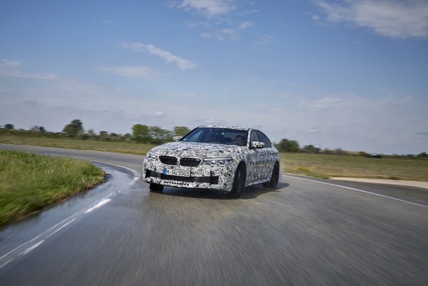 F90 BMW M5 first details – AWD, eight-speed auto 659468