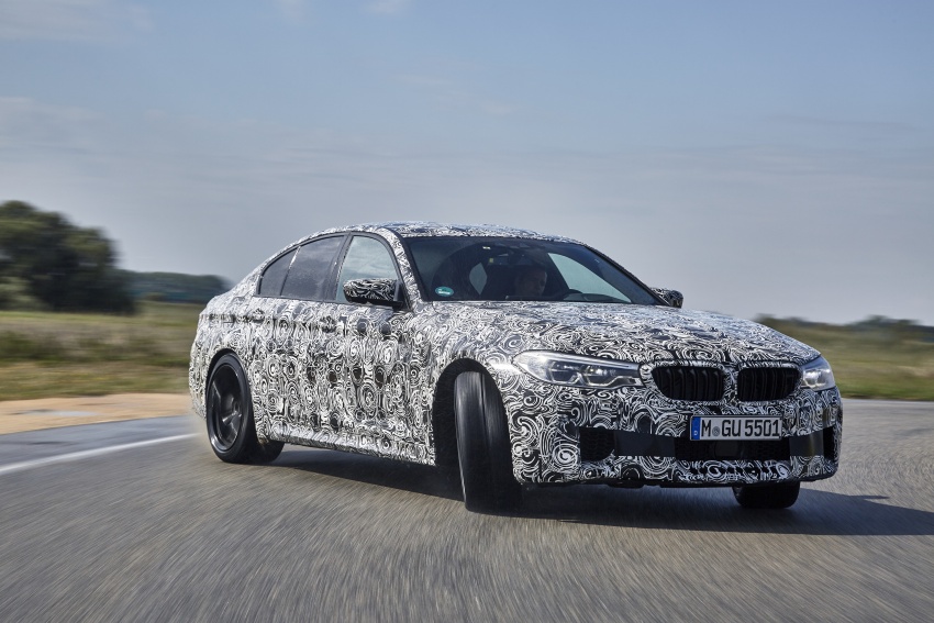 F90 BMW M5 first details – AWD, eight-speed auto 659469