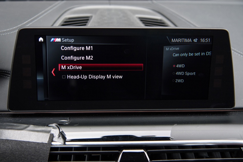 VIDEO: Bagaimana sistem pacuan semua roda M xDrive pada BMW M5 generasi baharu berfungsi Image #665495