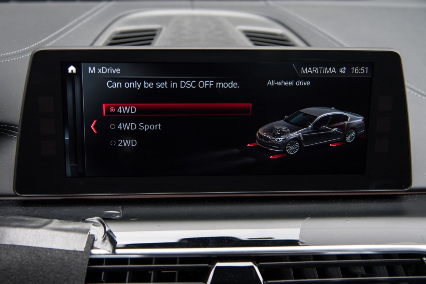 VIDEO: Bagaimana sistem pacuan semua roda M xDrive pada BMW M5 generasi baharu berfungsi Image #665497