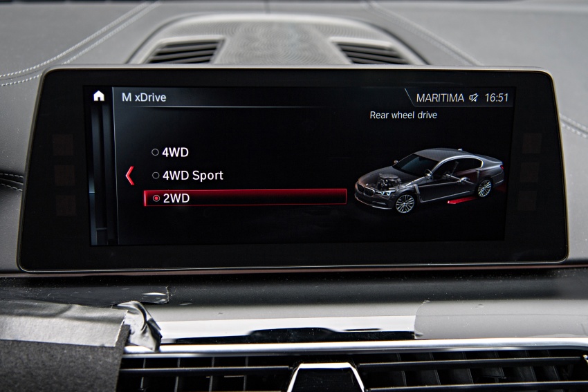 VIDEO: Bagaimana sistem pacuan semua roda M xDrive pada BMW M5 generasi baharu berfungsi Image #665502