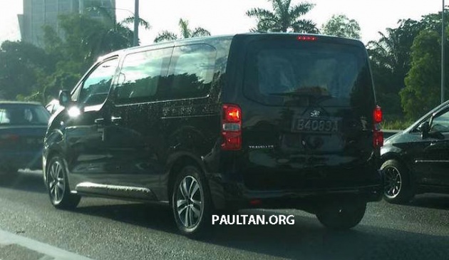 SPYSHOT: Peugeot Traveller dikesan diuji di Malaysia