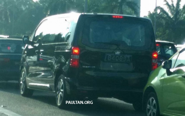 SPYSHOT: Peugeot Traveller dikesan diuji di Malaysia