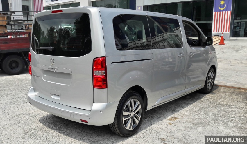 Peugeot Traveller sekali lagi dikesan menjelang pelancarannya di Malaysia pada suku ketiga tahun ini 662178
