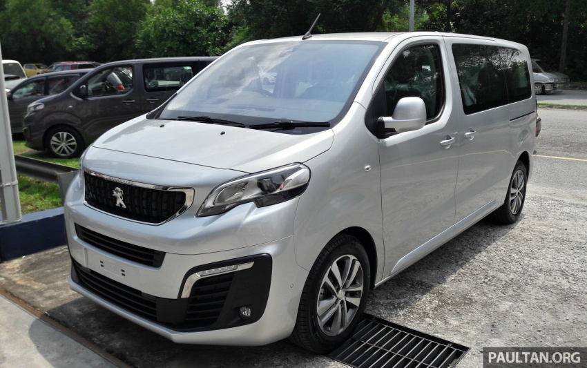 Peugeot Traveller sekali lagi dikesan menjelang pelancarannya di Malaysia pada suku ketiga tahun ini 662177