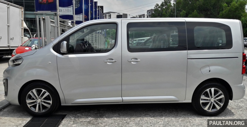 Peugeot Traveller sekali lagi dikesan menjelang pelancarannya di Malaysia pada suku ketiga tahun ini 662179