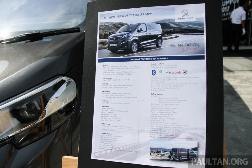 GALERI: Peugeot Traveller tampil di pusat pameran – model Standard enjin 2.0L diesel, lapan tempat duduk 663712