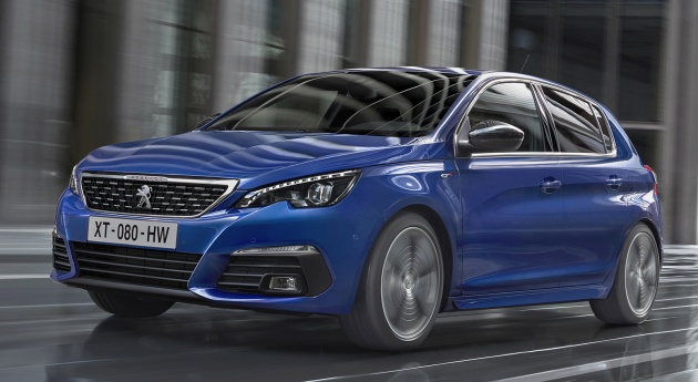 Peugeot 308 facelift revealed with new engines, 8AT