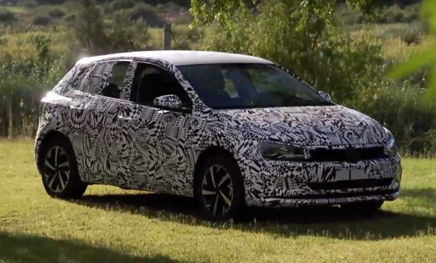VIDEO: Sneak peek at the new sixth-gen VW Polo 654819