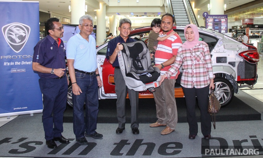 Proton presents child seats to early bird customers, plus prizes for the “Experience the Drive” contest 655381