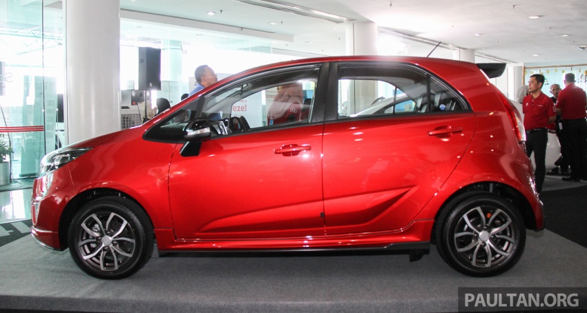 Proton Iriz 2017 buat penampilan umum yang pertama 660509