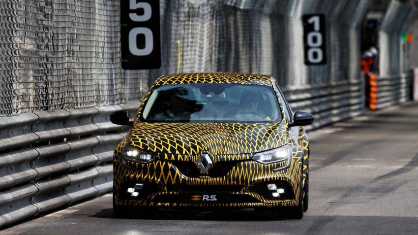 Renault Megane RS previewed at Monaco GP – manual and twin-clutch EDC options, Frankfurt debut 665451