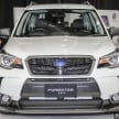 Subaru Forester 2.0i-S officially previewed in Malaysia