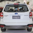 Subaru Forester 2.0i-S launched in M’sia – RM133,818