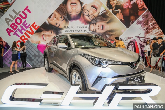 GALERI: Toyota C-HR  dipertontonkan di Malaysia