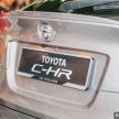 Toyota C-HR for Malaysia – 1.8L, CVT, ROI now open