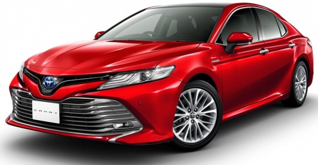 Toyota Camry 2018 bagi pasaran Jepun diperkenalkan