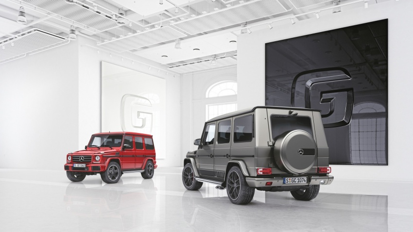 Mercedes-AMG G 63, G 65 Exclusive Edition and G 350 d, G 500 Designo Manufaktur specials introduced 653854
