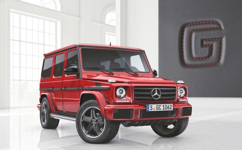 Mercedes-AMG G 63, G 65 Exclusive Edition and G 350 d, G 500 Designo Manufaktur specials introduced 653741