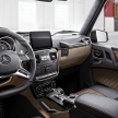 Mercedes-AMG G 63, G 65 Exclusive Edition and G 350 d, G 500 Designo Manufaktur specials introduced