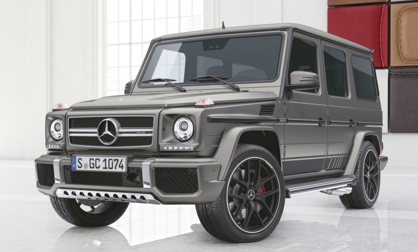 Mercedes-AMG G 63, G 65 Exclusive Edition and G 350 d, G 500 Designo Manufaktur specials introduced 653670